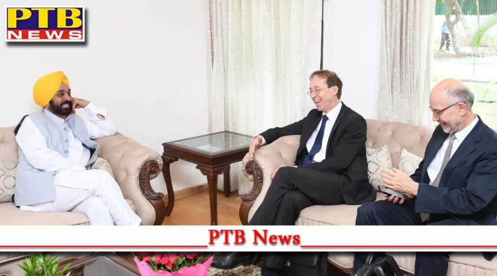 CM Punjab Bhagwant Mann Rolls Red Carpet Welcome to German Investors in the State Punjab
