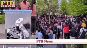 famous Singer sidhu moose wala killing punjabi youth protest in uk s surrey
