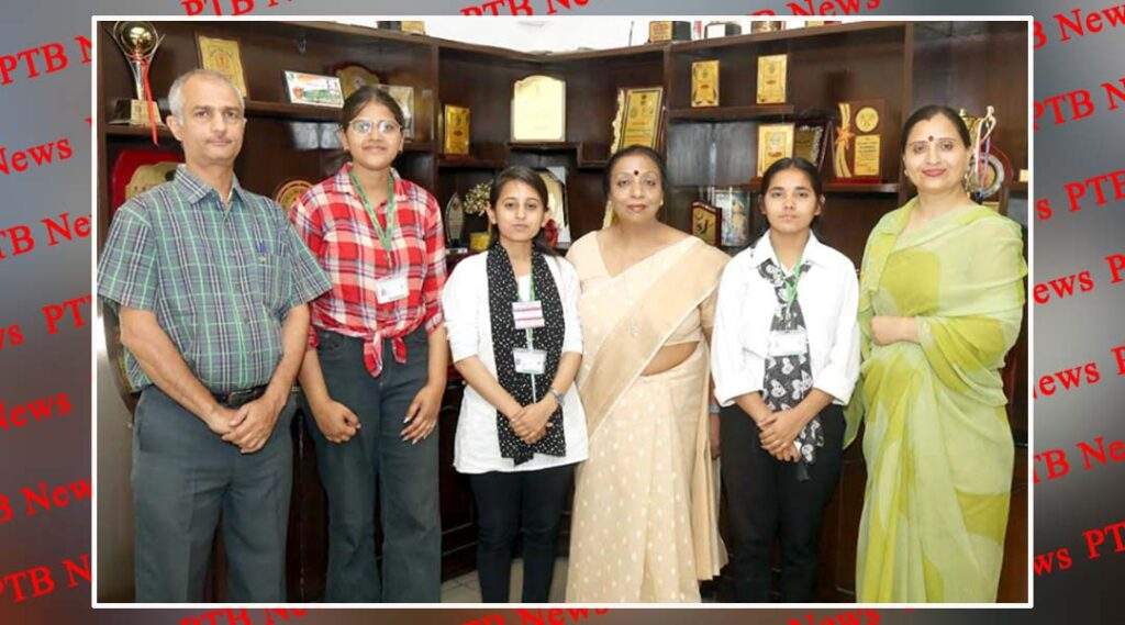 M.Sc. (Comp.Sci) Sem-3 students of HMV shine in University