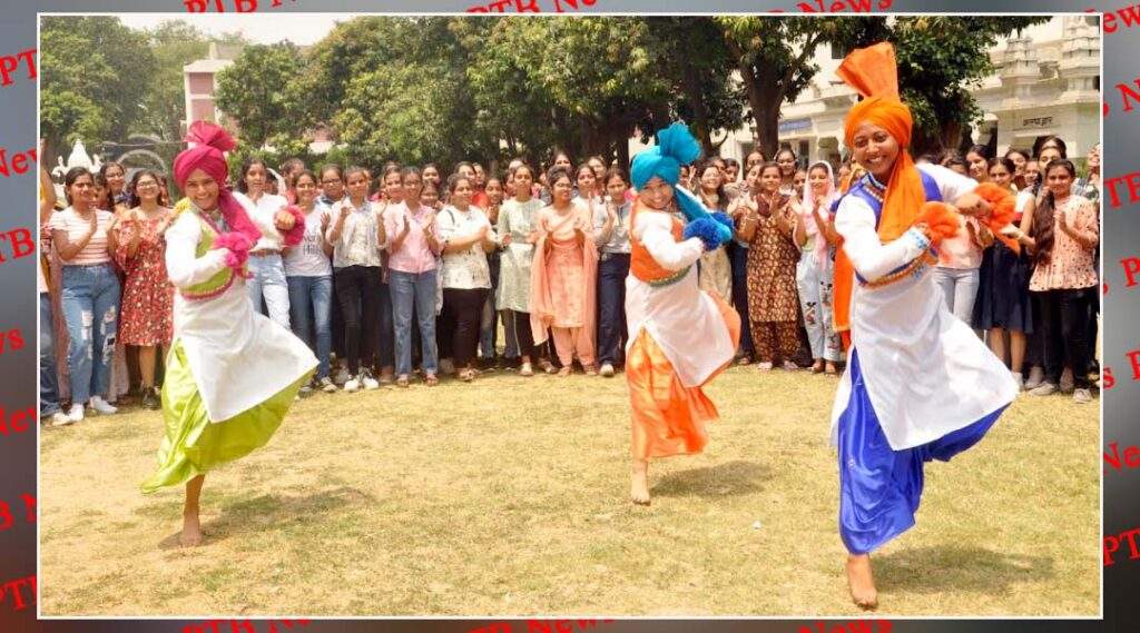 KMVites showcase brilliant talent during the shooting of TV program in the college campus