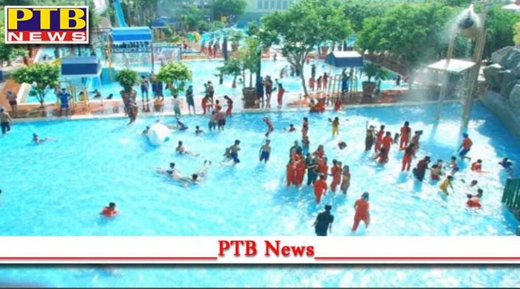 Children and elders are reaching TR Enjoy World Jalandhar Water Park to get relief from the ever-increasing heat Owner Arpit Kapoor