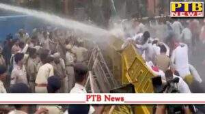 Punjab Congress leaders on their way to Governor's House police stopped