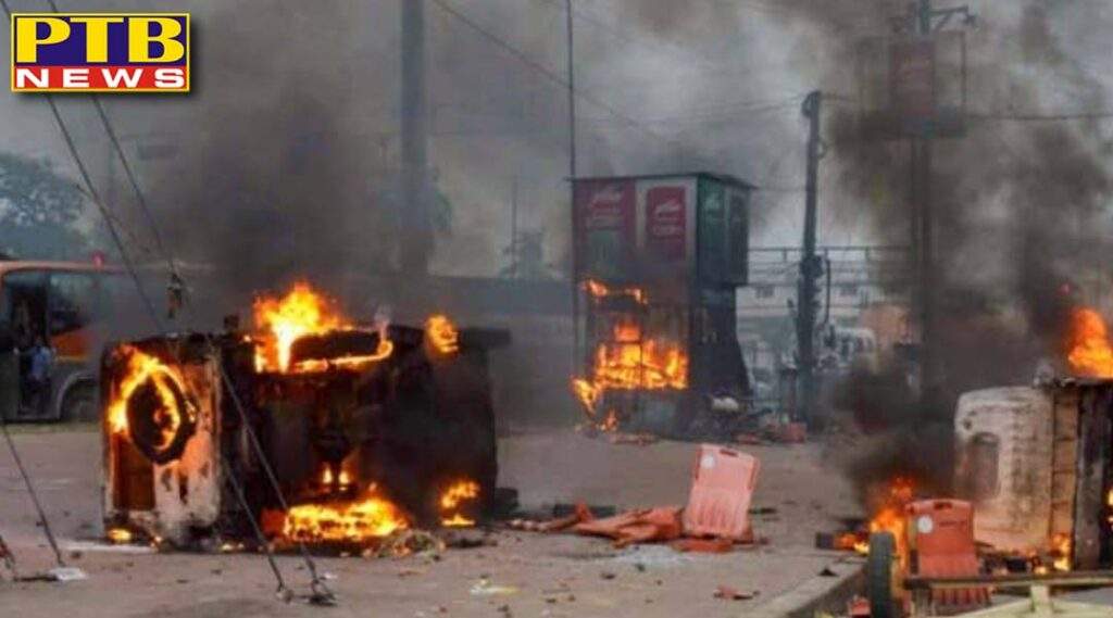 two people were shot dead during the violence many policemen were also injured
