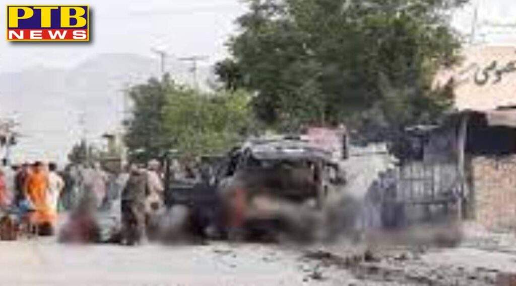 there was a huge explosion inside the car 3 army personnel injured