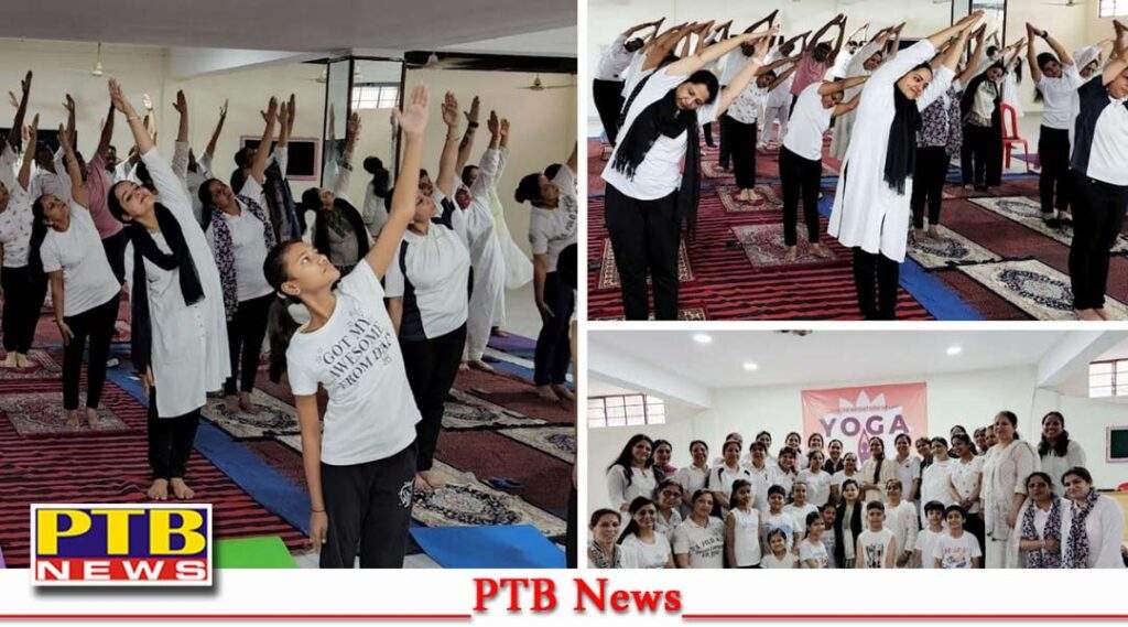 Innocent Hearts Group Observed International Yoga Day 2022 Jalandhar