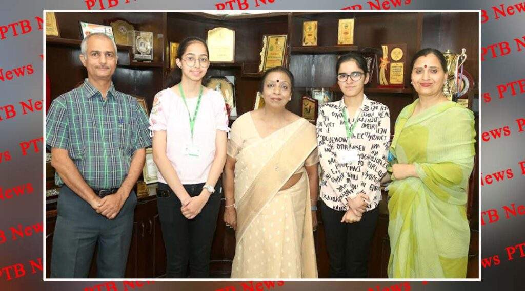 M.Sc.(Computer Science) sem-I Students of HMV got University Positions