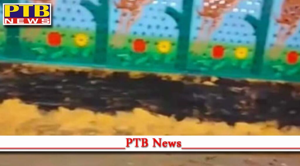 separtist slogans written wall of branch dera sacha sauda sirsa located village salabatpura bathinda