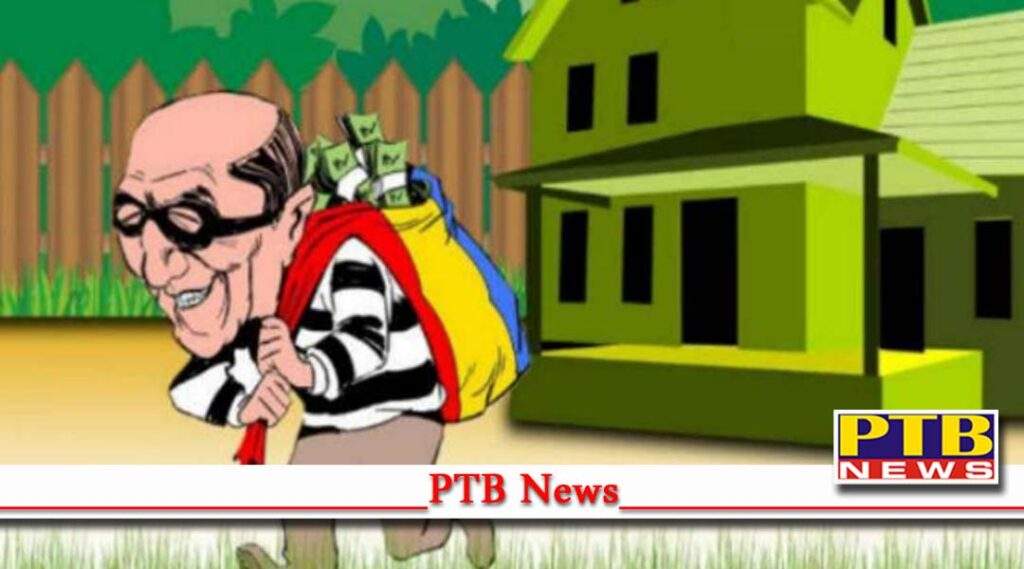 Thieves took away cash and other valuables worth lakhs from Alpha Global Industry Guja Peer Road in Jalandhar