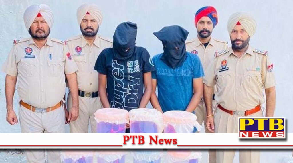 punjab police nabs two close aides gangster goldy brar 7 pistols police uniform recovered chandigarh punjab dgp punjab gaurav yadav