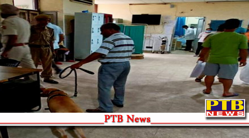 jalandhar city punjab police tight secuirity check court complex and civil hospital