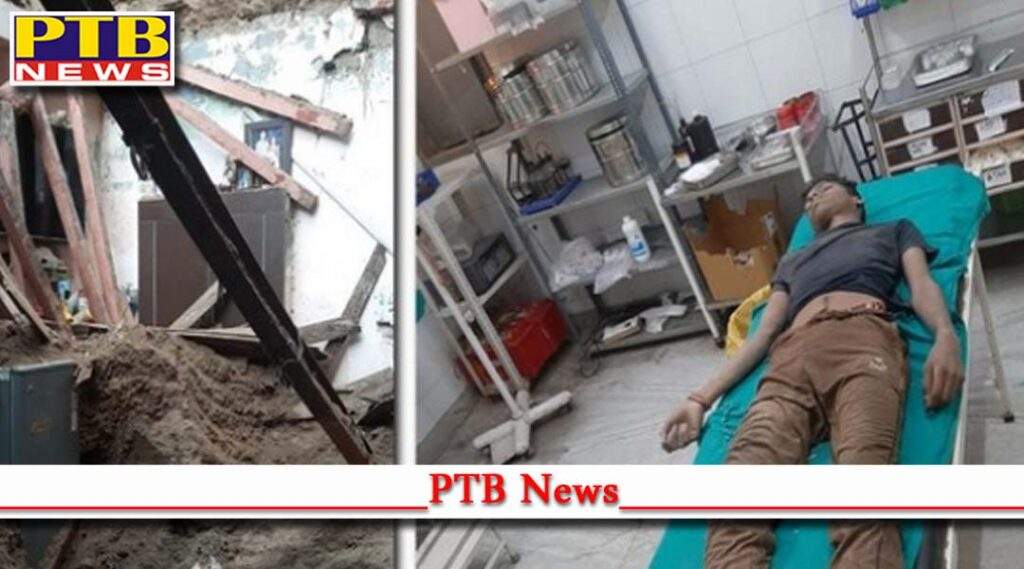 chandigarh 19 year old youth died mohali derabassi house roof collapsed
