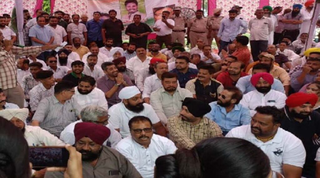 congress protest against ed protest march congress bhavan stage dharna outside dc office