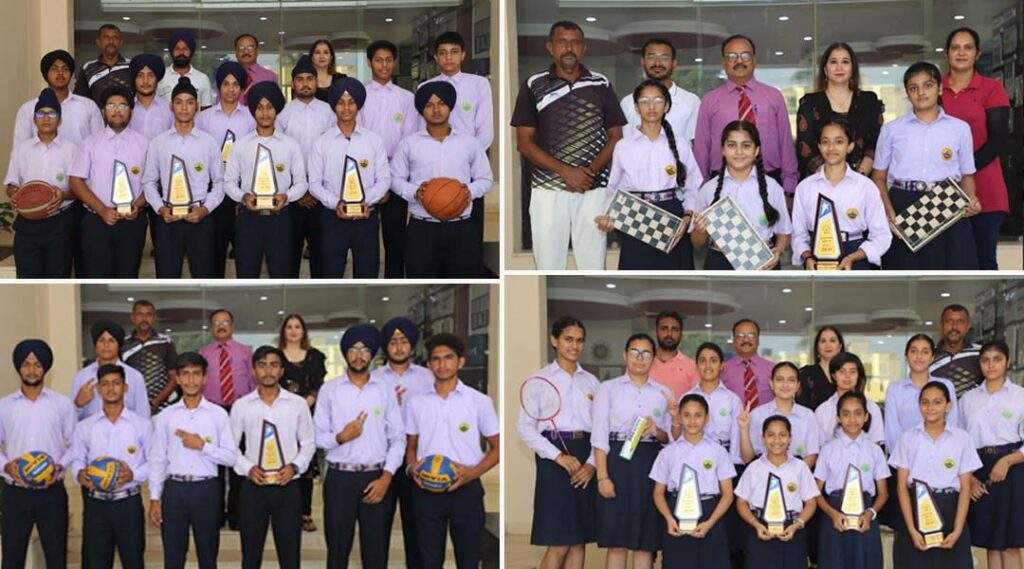 Excellent performance by the students of Cambridge International School Dasuha in Zonal Games