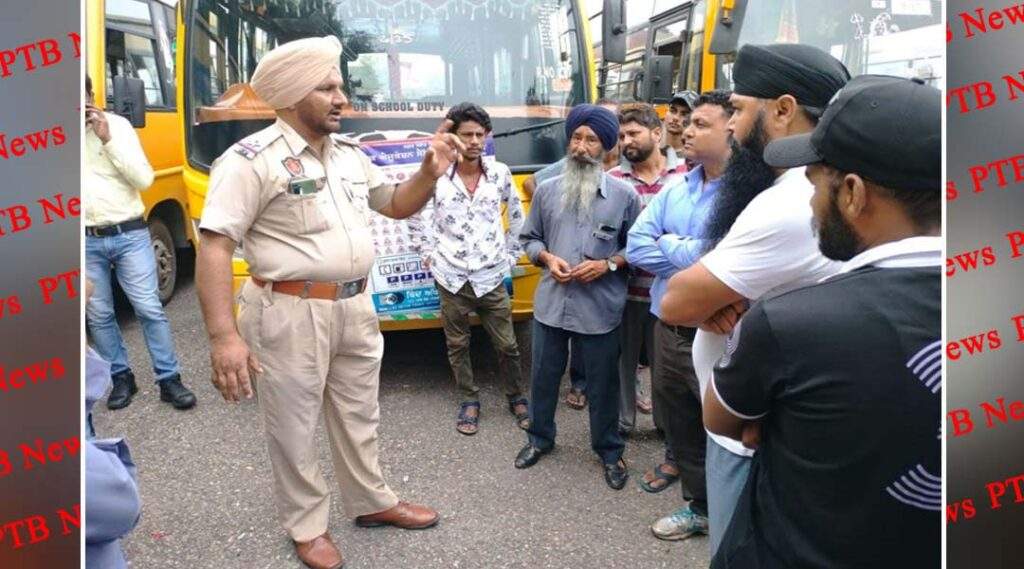 Awareness seminar for school bus drivers on 'Safe School Vehicle Scheme' at Innocent Hearts