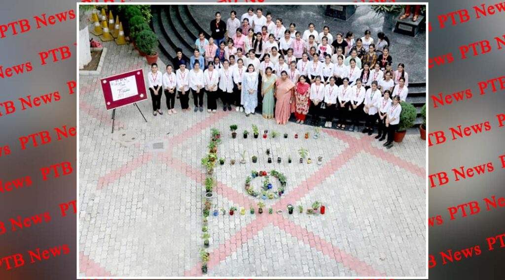 HMV Collegiate School celebrated 75th Azadi Ka Amrit Mahotsav with Tree Plantation Drive