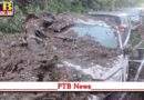 Heavy rain caused devastation many vehicles buried under debris highway closed