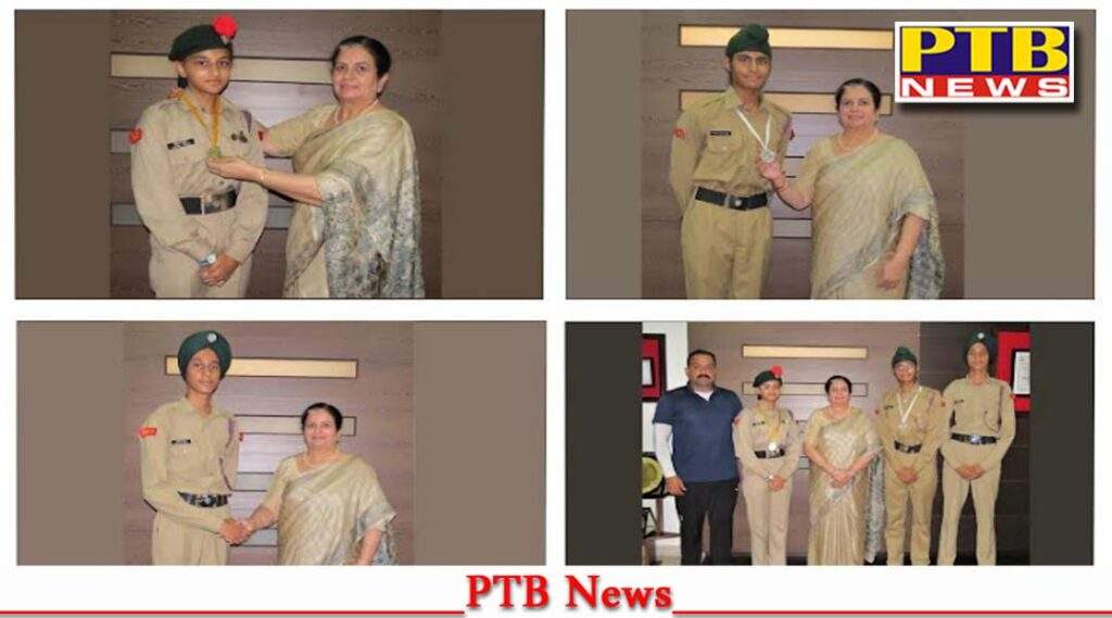 Ivy World School Ivyians brought laurels in NCC Jalandhar