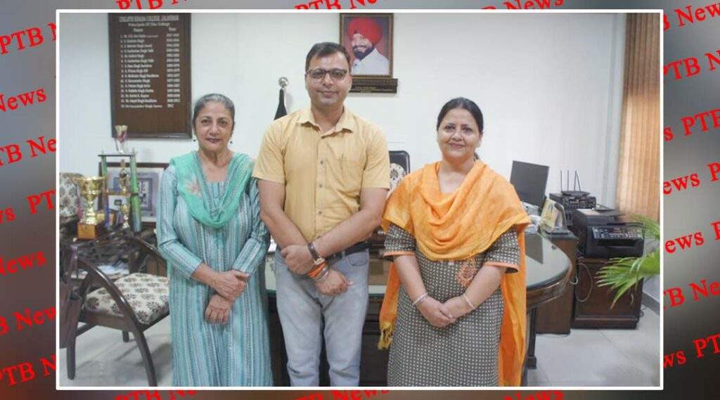 Lyallpur Khalsa College teacher Dr. Arun Dev Sharma is among the top 2% scientists