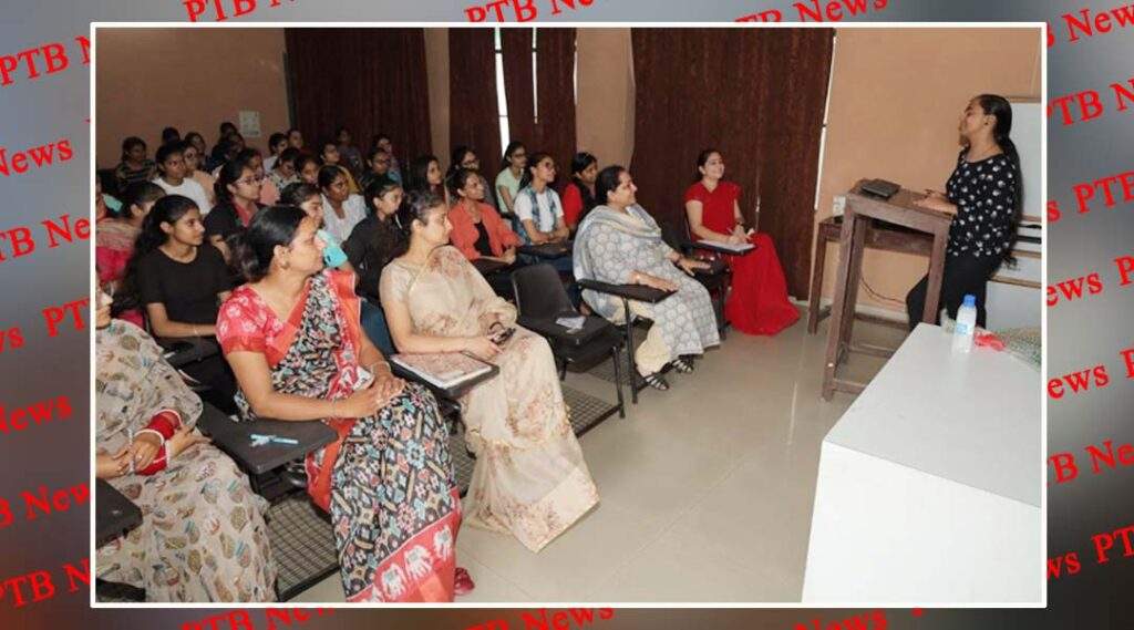 PG Department of Commerce and Management PCM SD College for Women organized a guest lecture by Ms. Payal Bhatia on her inspiring journey to BHEL (Bharat Heavy Electricals Limited)