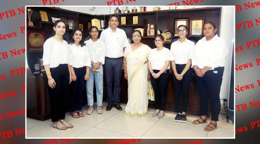 B.Sc. Biotechnology (Sem-II) students of HMV bagged University Positions