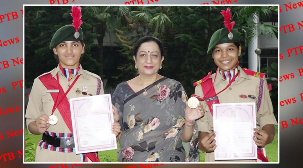 KMV’s NCC Cadet declared Best Cadet during National level Rock Climbing Training at Kumoun, Uttarakhand