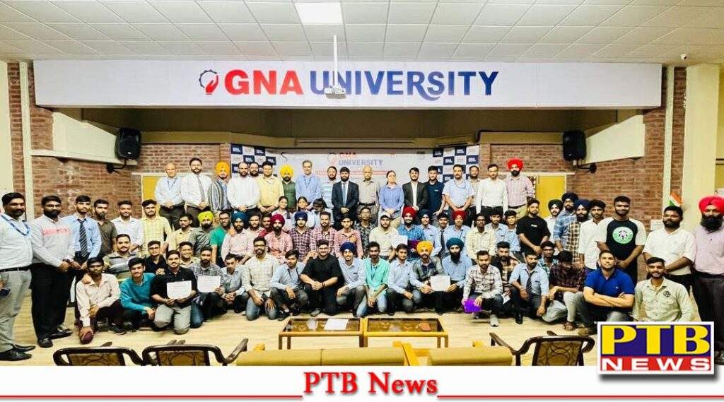 Workshop on Integration of Design and Manufacturing using Siemens Solid Edge organized at GNA University Phagwara