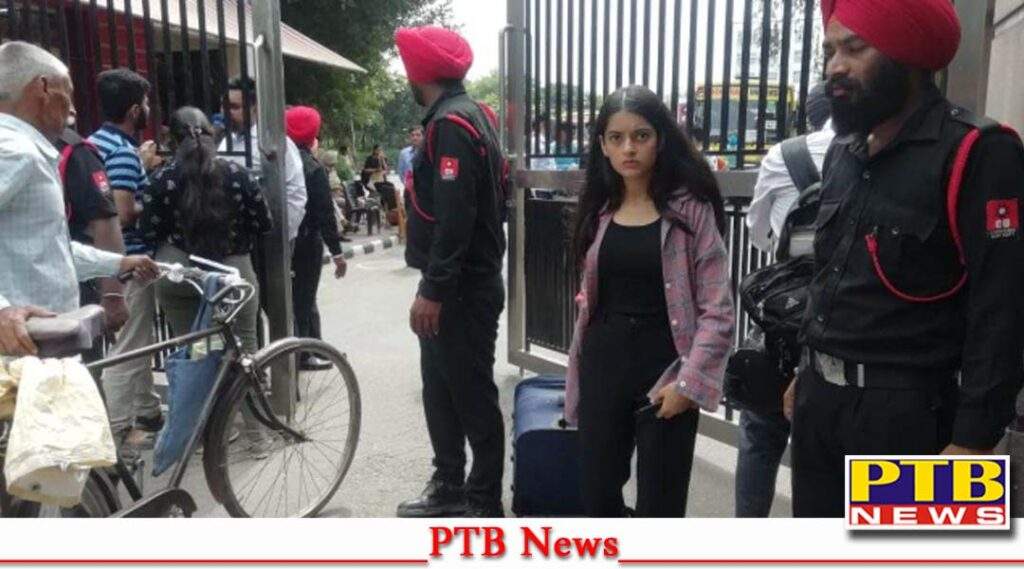 punjab chandigarh threatening messages girl students and wrote get my friend free jail or wait and watch PTB Big Breaking