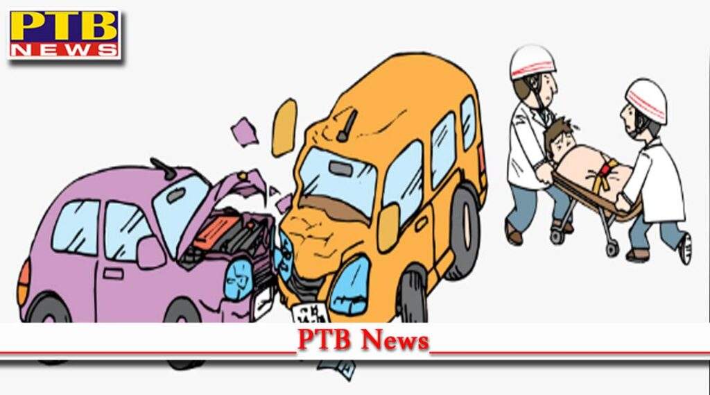 punjab ludhiana news car collides with pole ludhiana 5 dead Big Accident