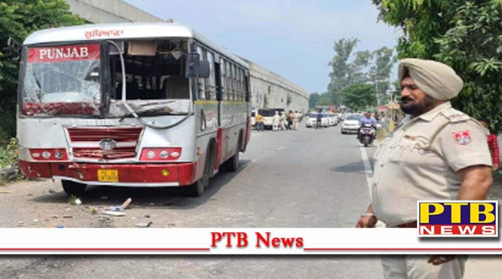 punjab Big accident of 2 buses Tanda District Hoshiarpur full passengers Jalandhar Pathankot national highway