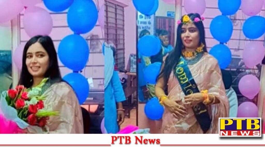 madhya pradesh mp news si baby shower at bhopal mahila police station decorated the police station with balloons and flow