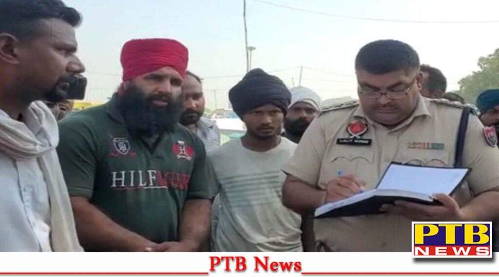 punjab gurdaspur firing gurdaspur mandi contractor fire feet kabaddi player gurdaspur