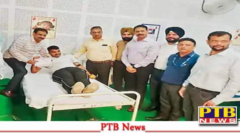 punjab jalandhar news more than 700 units blood donated 13 days