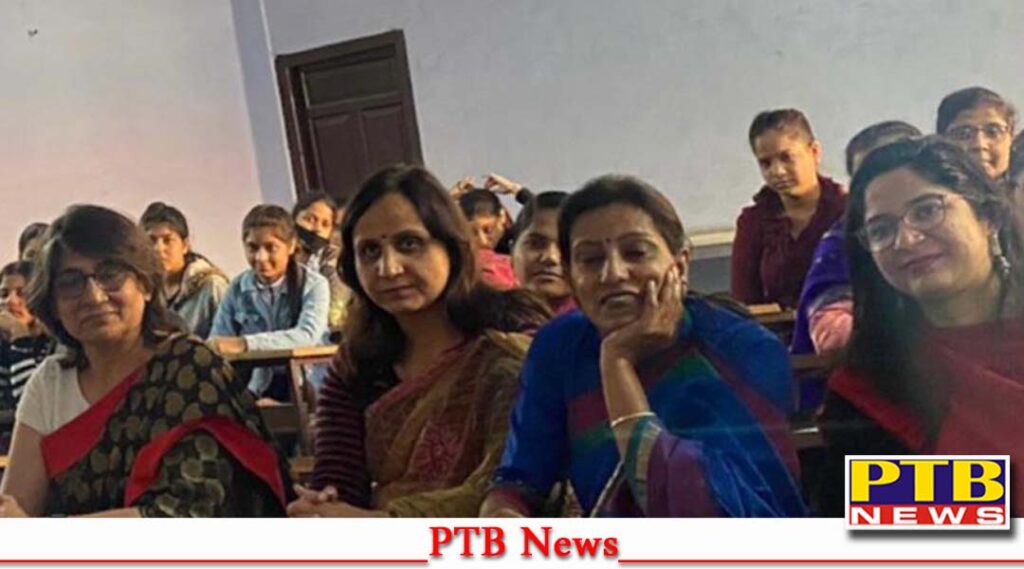 Poetic Recitation Competition organized by English Literary Society of PCM SD College for Women, Jalandhar Punjab