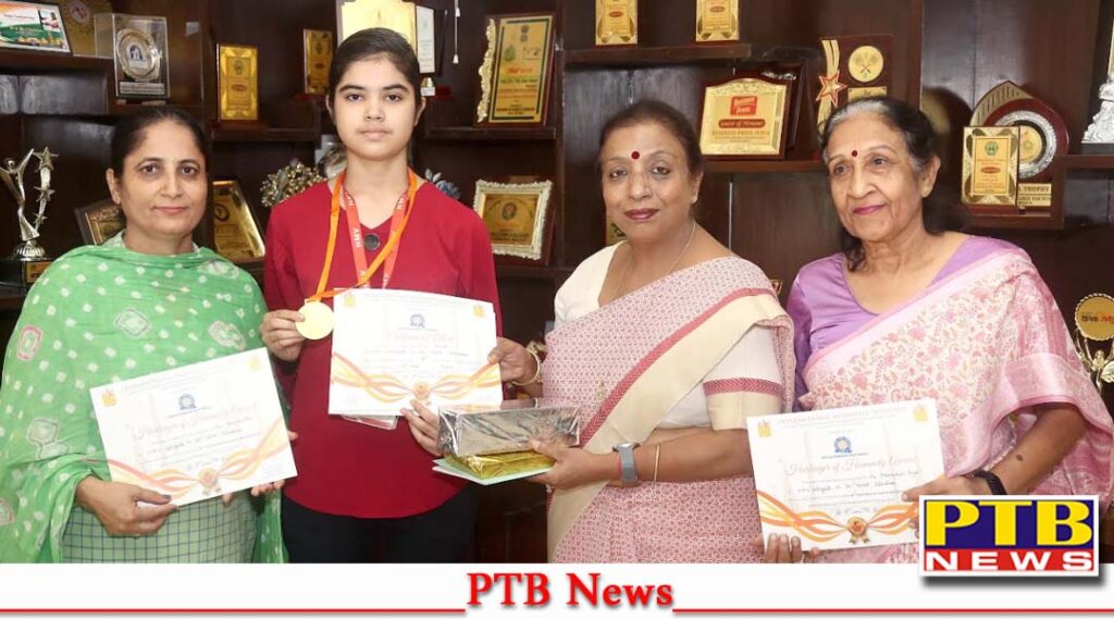 HMV Collegiate School performed tremendously well in the Eighth International Humanity Olympiad-2022