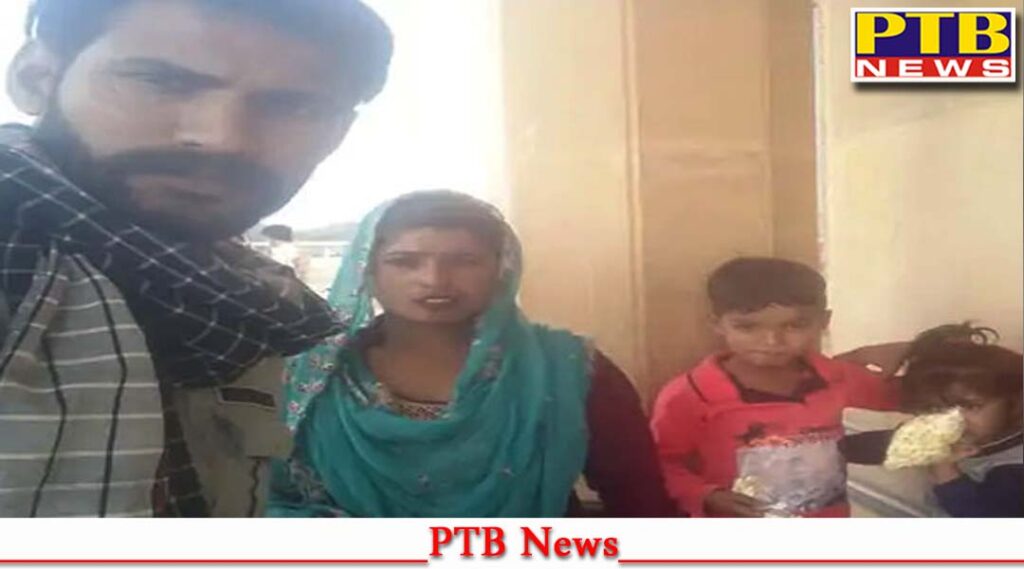 tragic accident amritsar vehicle carrying illegal sand collided with bike 4 family members died Big news PTB Big News