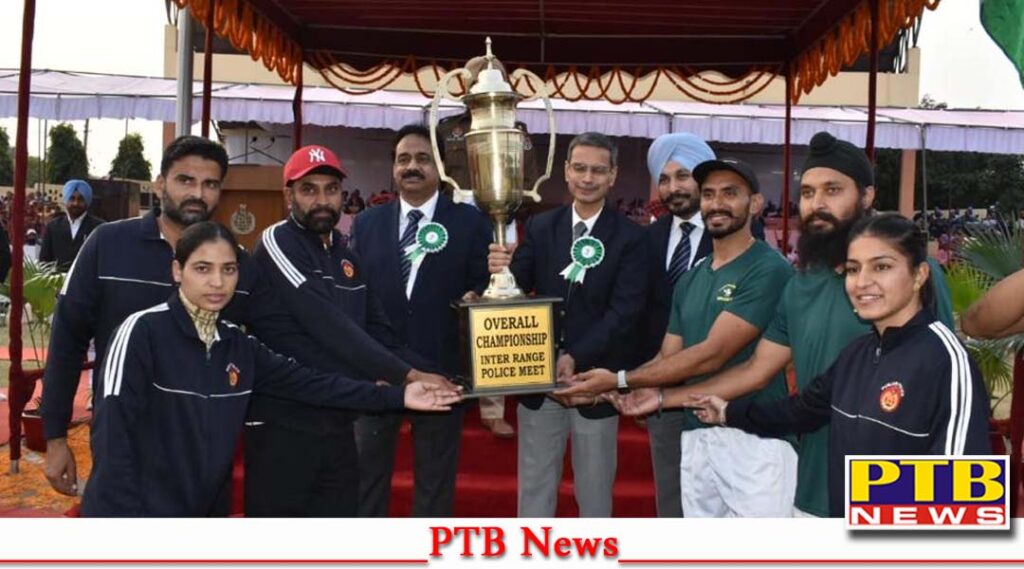 57th Punjab Police Sports and Athletic Meet concluded DGP Punjab IPS Gaurav Yadav honored the winners Jalandhar Punjab PAP