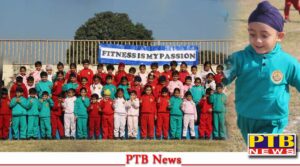 Annual sports competition Fitness is my passion week organized for children from class Nursery to III at Cambridge International School Dasuha
