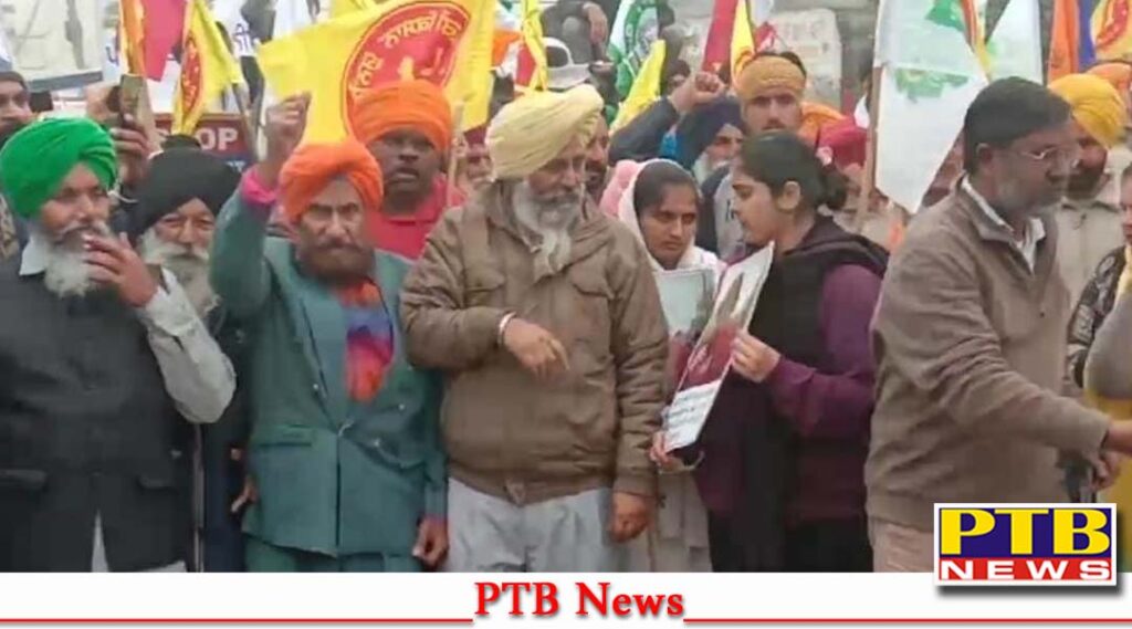 Funeral procession of Punjab Chief Minister Bhagwant Mann in Jalandhar Demand to take action against Jalandhar DCP Jaskaran Singh Teja