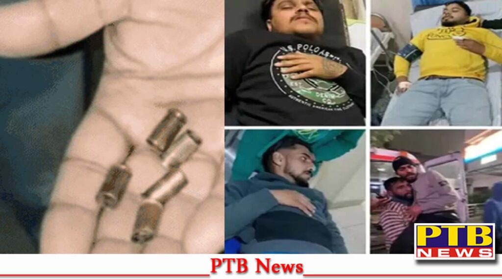 punjab jalandhar firing between two groups malsian jalandhar four injured bullets hit three legs one stomach referred jalandhar critical