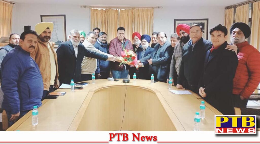 Jalandhar Industrial Focal Point Extension Association and Industrialists the newly appointed Chief Engineer of PSPCL Grand welcome Jalandhar