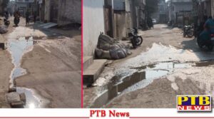 Janata Darbar held in Ward No 7 of Jalandhar fury among people where nothing will happen with this first get relief from repeated blockage of sewerage Parveen Pehlwan MLA Raman Arora