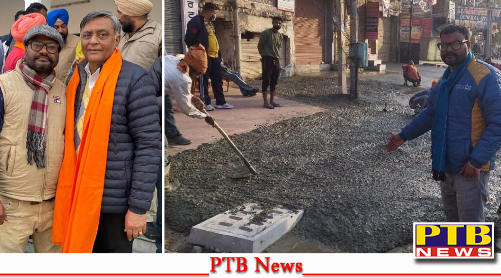 Jalandhar Central election movement intense the BJP leader Subhash Dalhotra from Ward No. 13 has claimed the councilor ticket Rama mandi