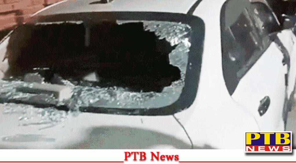 punjab jalandhar chaotic elements broke parked vehicles outside houses attack sharp weapons late night PTB Big News