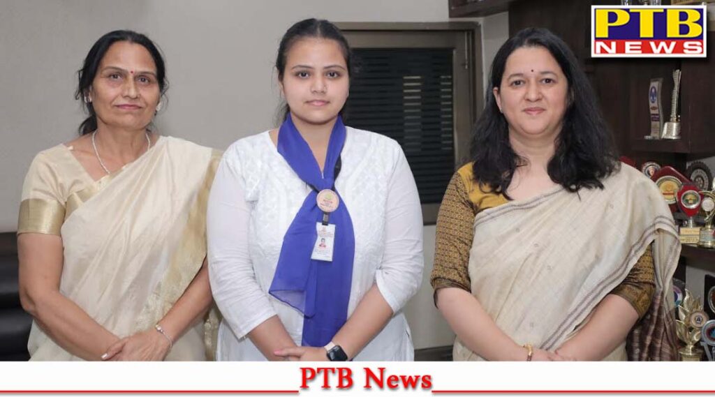 Student of PCM SD College for Women Jalandhar secured third position in the University
