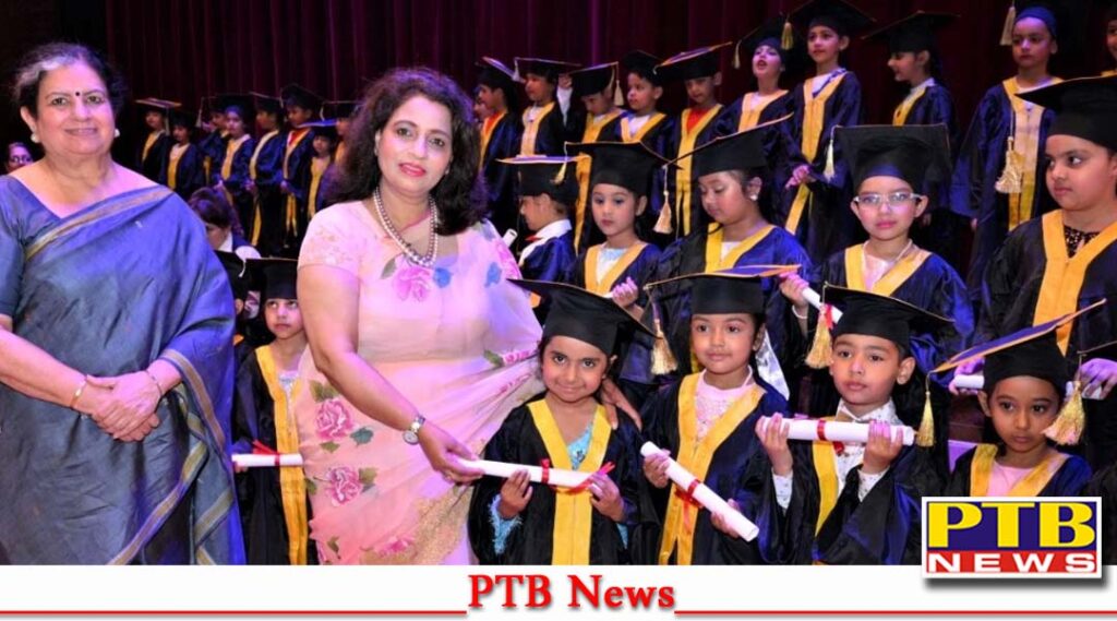 Ivy World School under the aegis of the Vasal Education Society celebrated GRADUATION DAY in the Kindergarten wing Jalandhar