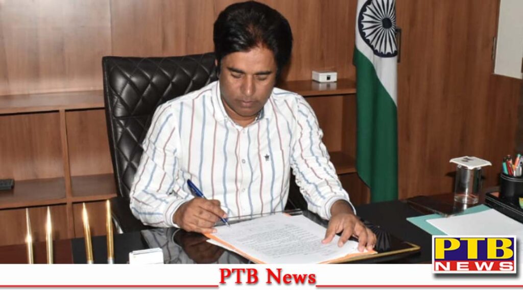 PPS Jasbir Singh took over as ADC Urban Development Jalandhar