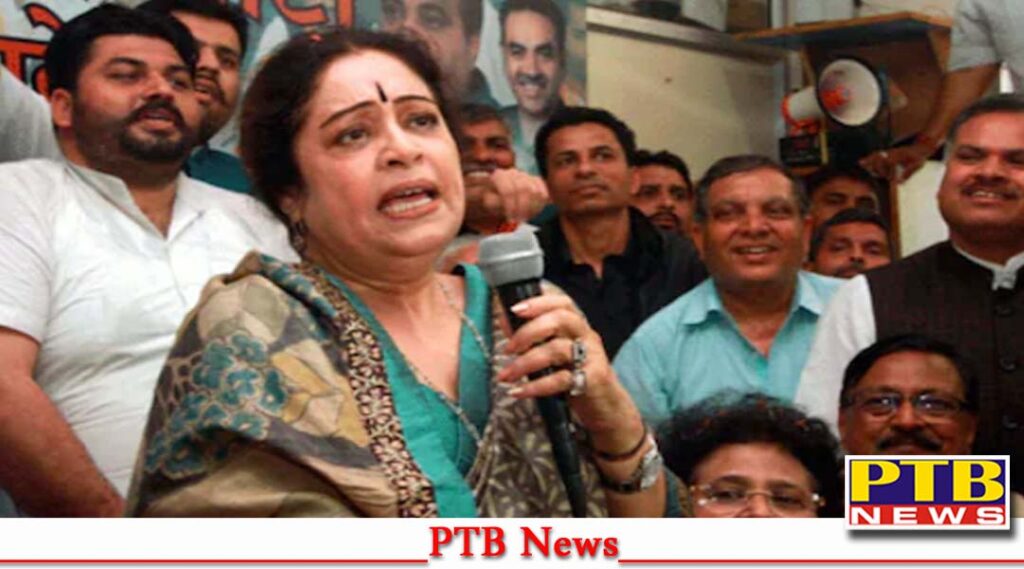 punjab chandigarh kirron kher chandigarh mp chittar controversial Big News