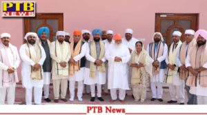 Congress candidate Karamjit Kaur Chaudhary Pratap Singh Bajwa and senior Congress leaders paid obeisance at different Deras Jalandhar
