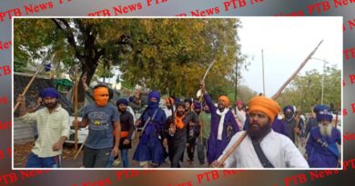 punjab supporters gathered mohali after amritpal Singh arrest Khalistani Punjab