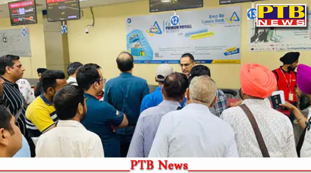 punjab amritsar spice jet flight amritsar dubai visa error 14 passengers detained Big news